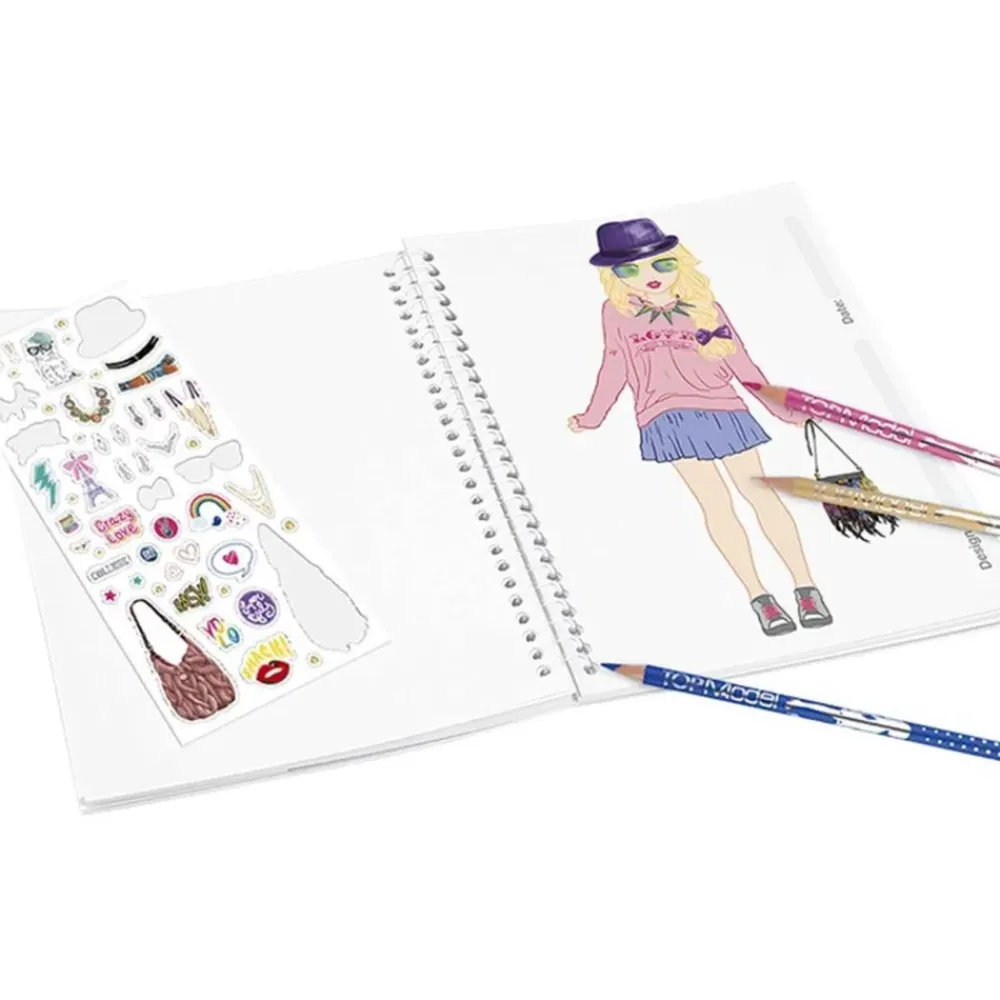 cuaderno Colorear 3D^TopModel Discount