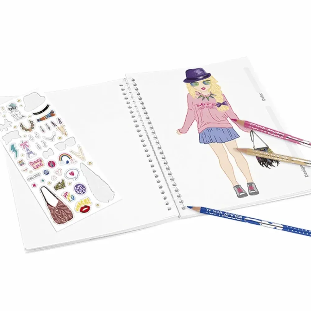 cuaderno Colorear 3D^TopModel Discount