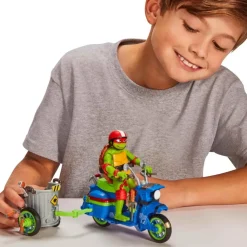 Vehiculo Con Figura^Tortugas Ninja