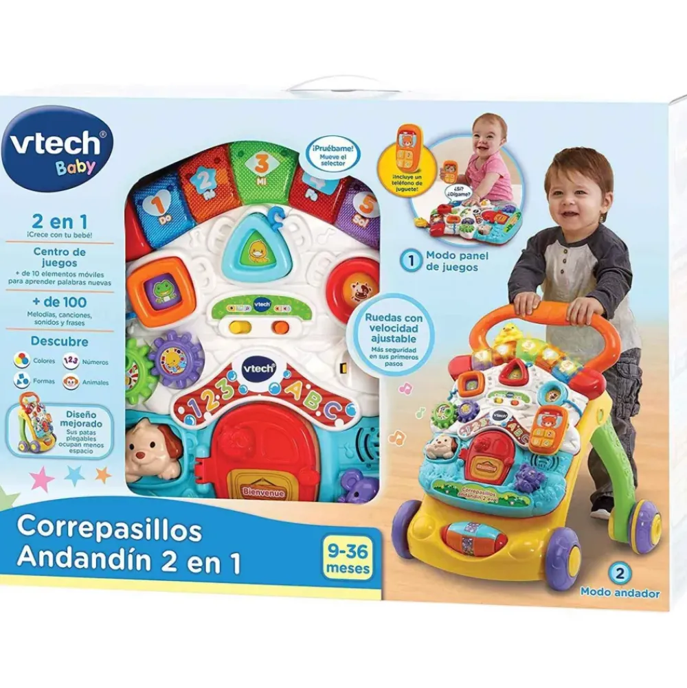 Correpasillos Andandin 2 En 1| Juguete Infantil^VTech Outlet