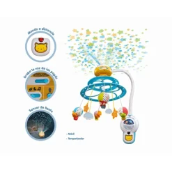 Movil Proyector Noche Estrellitas| Juguete Infantil^VTech