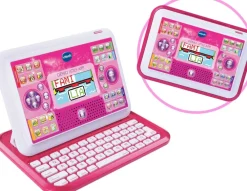 Portatil Y Tablet 2 En 1 Genio Little App Rosa^VTech