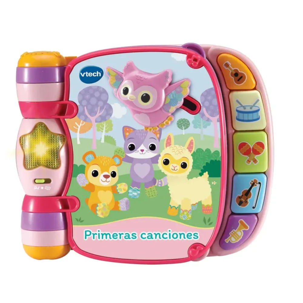 Primeras Canciones Rosa Libro Interactivo Para Bebes^VTech Online