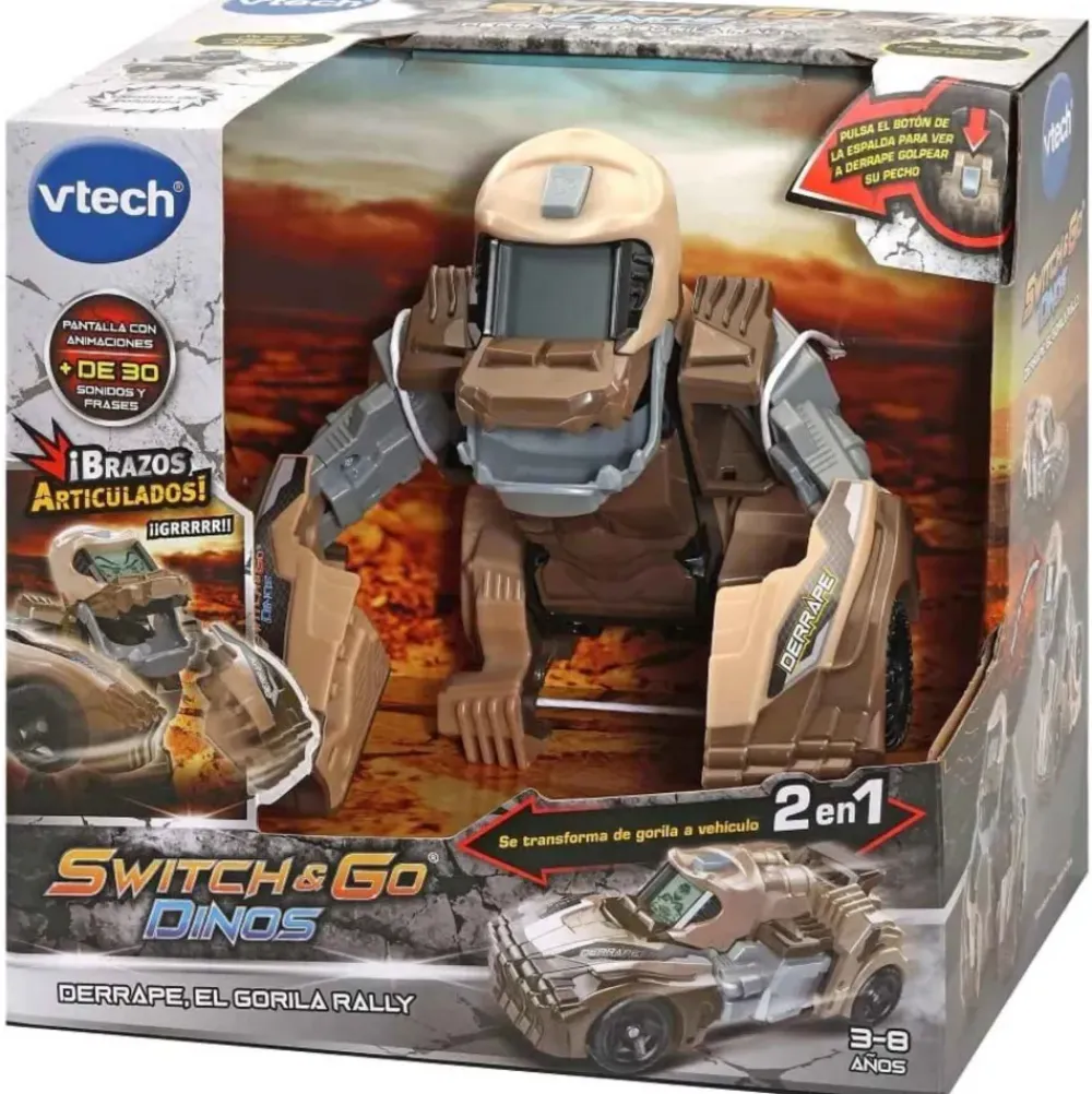 Switch & Go Derrape El Gorila Rally^VTech Hot