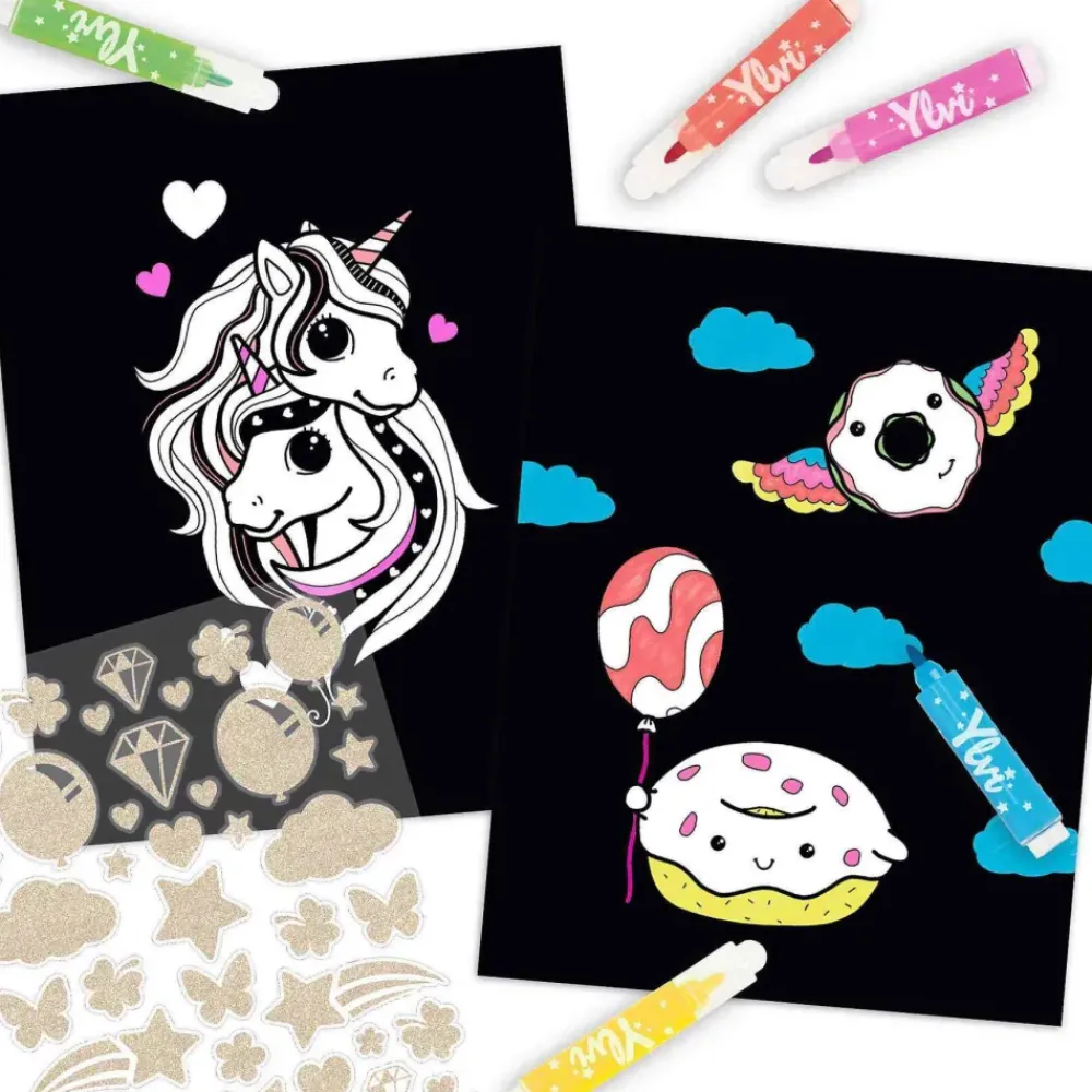 set Libro De Colorear Neon^Ylvi Discount